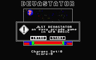 Devastator atari screenshot